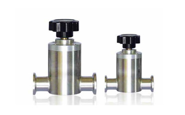 KF series high vacuum baffle straight through valve 90 straight through solenoid valve 304
